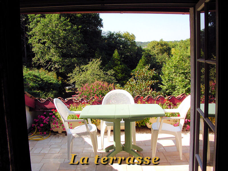 Terraza de la habitación Guéthary