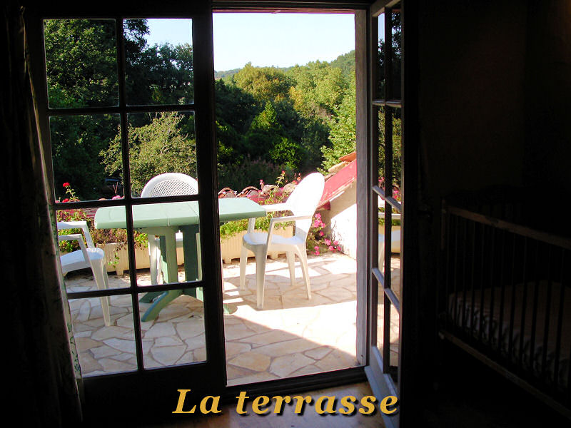 terrasse chambre St Jean de Luz